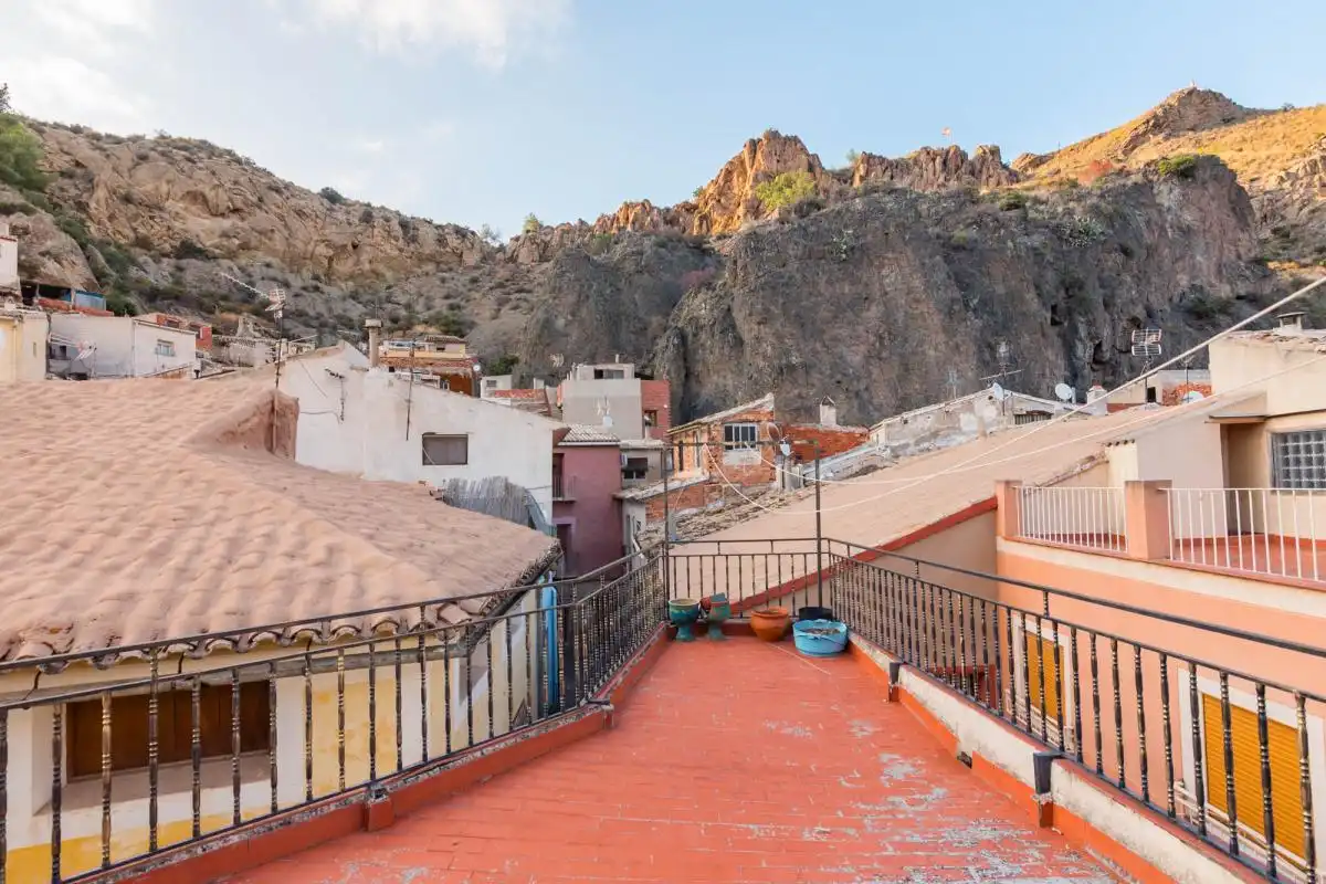 Terraza de Casa adosada en venta en Blanca con Calefacción