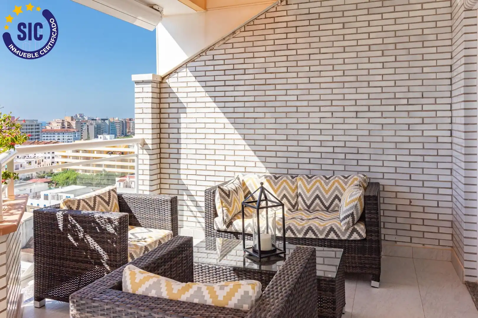 Terrace of Attic for sale in Peñíscola / Peníscola  with Air Conditioner, Heating and Terrace