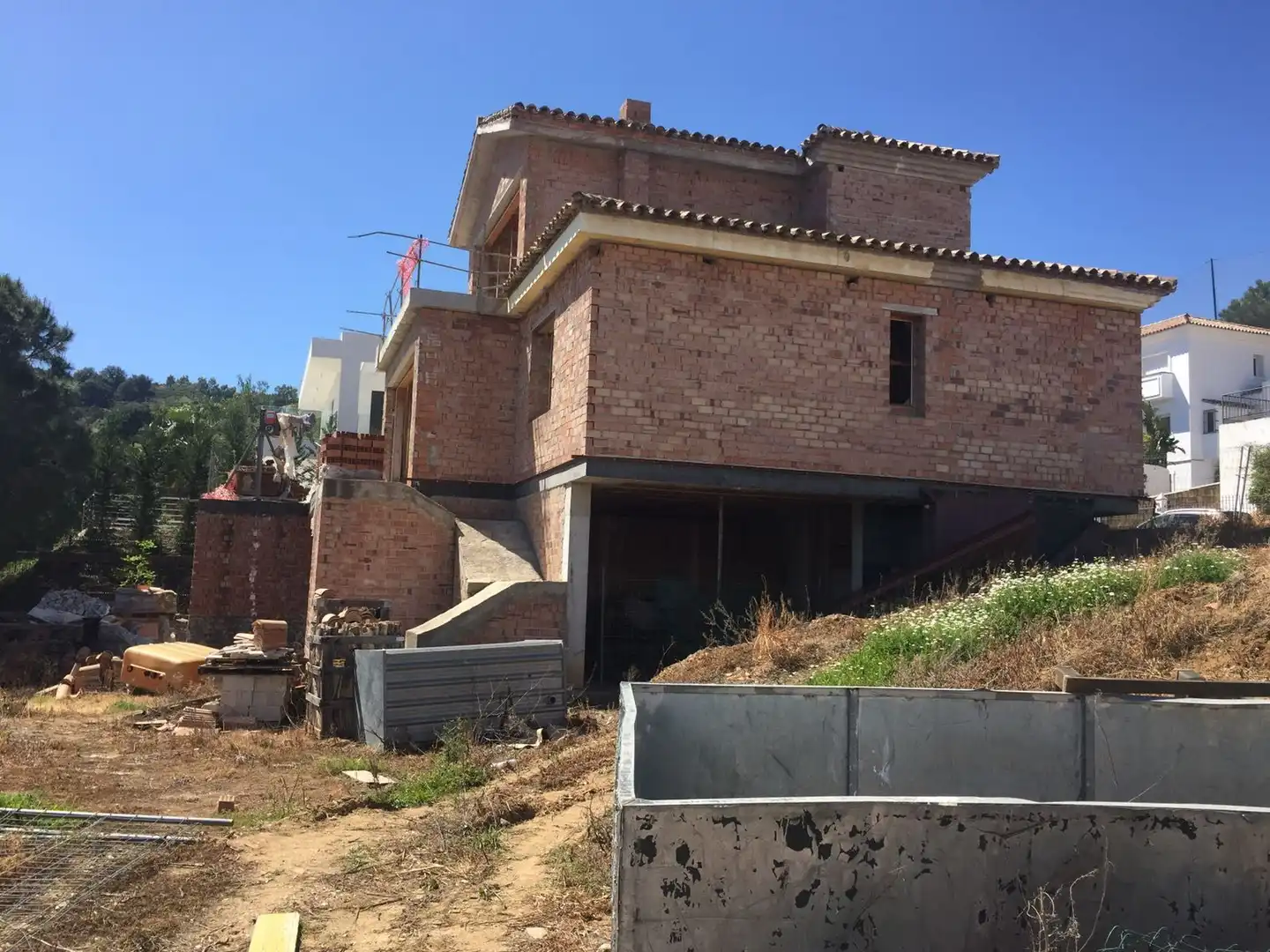 Vista exterior de Residencial en venda en Mijas