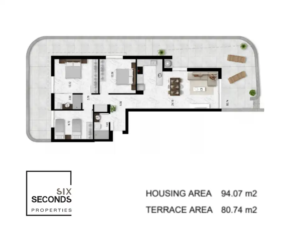 Apartamento con piscina en venta en Orihuela Costa, imagen 2