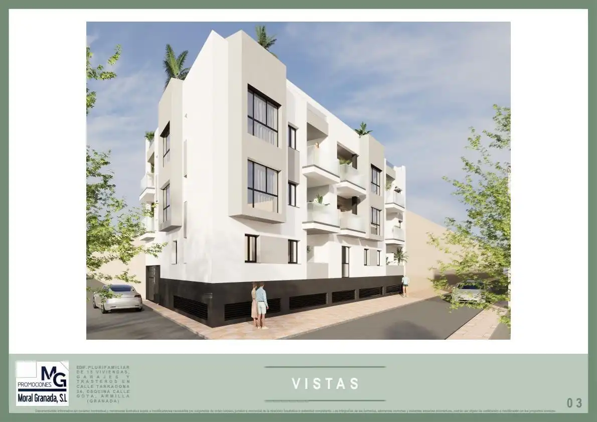 Exterior view of Attic for sale in Armilla  with Heating and Terrace