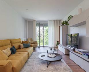 Living room of Flat for sale in  Barcelona Capital  with Air Conditioner, Heating and Parquet flooring