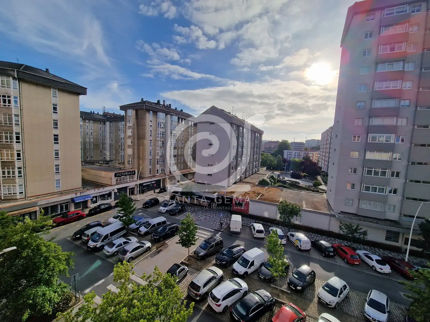 Parking of Flat for sale in A Coruña Capital   with Heating, Storage room and Furnished