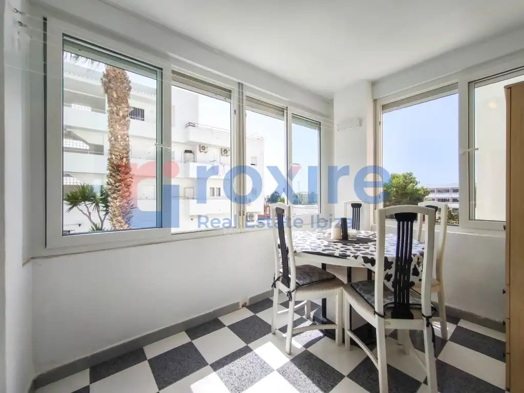 Exterior view of Apartments for rent in Sant Josep de sa Talaia  with Air Conditioner, Furnished and Washing machine