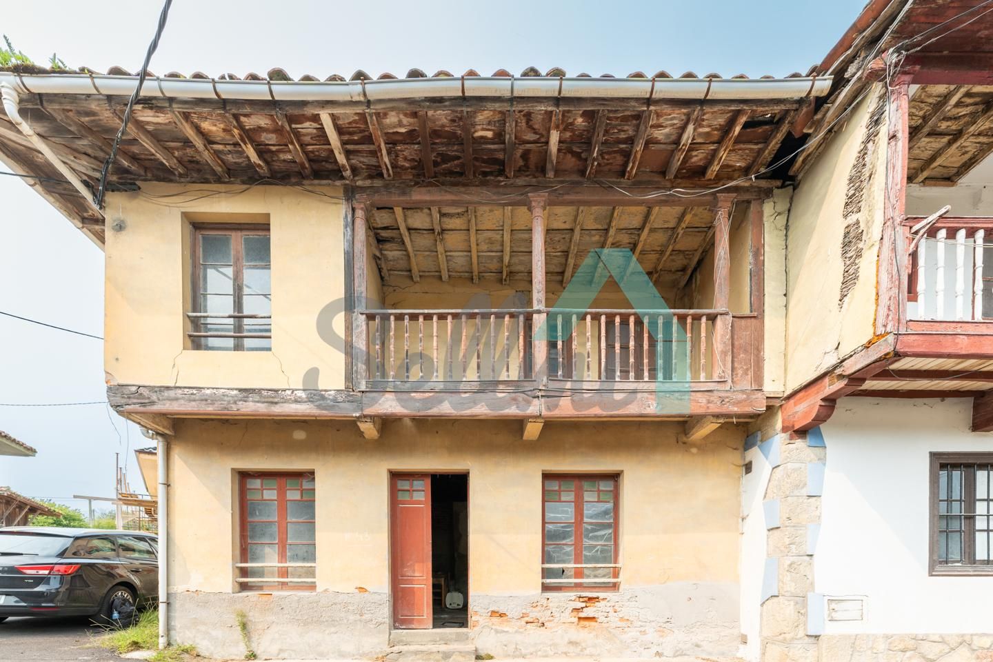 Vista exterior de Casa adosada en venta en Piloña con Jardín privado y Balcón