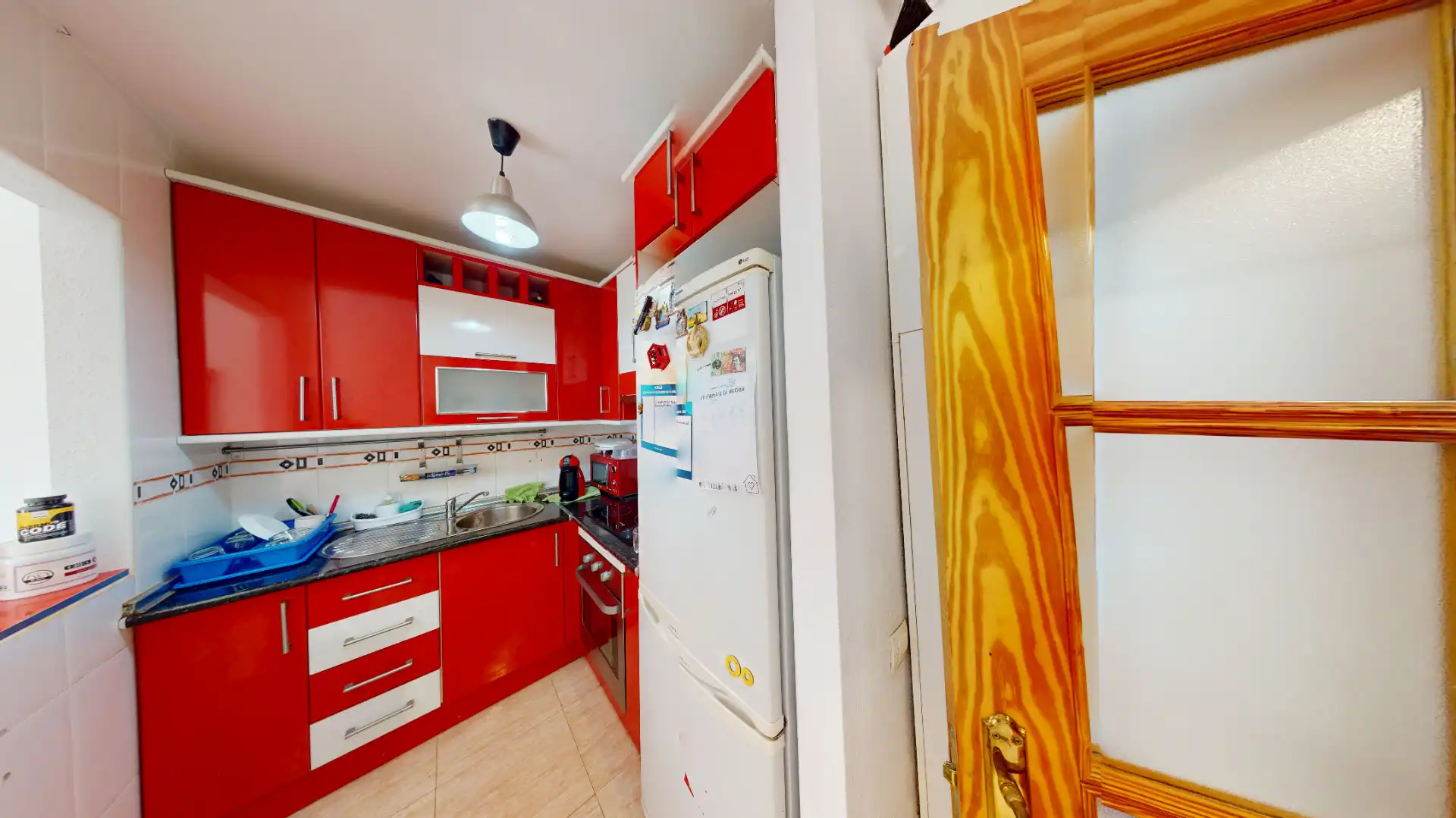 Cuina de Pis en venda en Roquetas de Mar amb Aire condicionat, Jardí privat i Terrassa