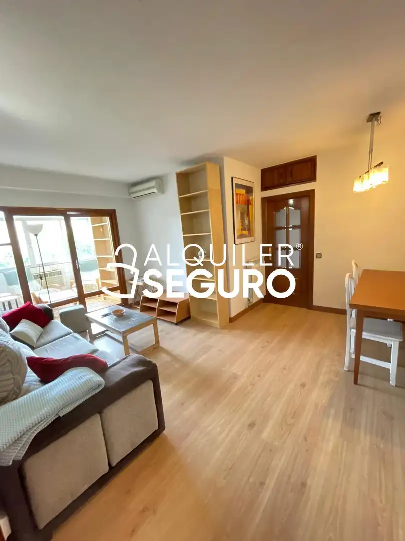 Sala de estar de Piso de alquiler en Móstoles con Calefacción y Amueblado