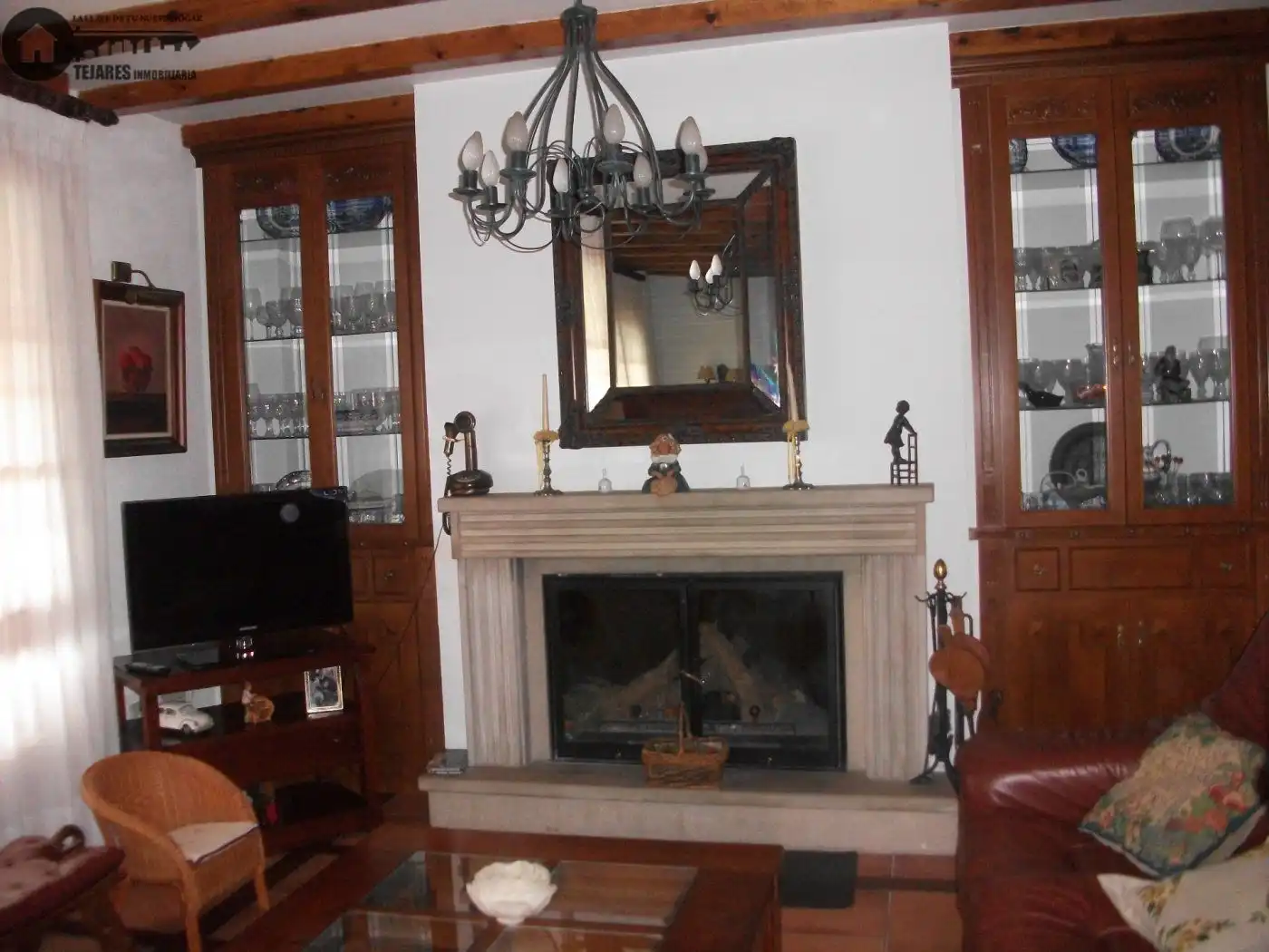 Sala de estar de Casa o chalet en venta en Albacete con Aire acondicionado, Jardín privado y Piscina