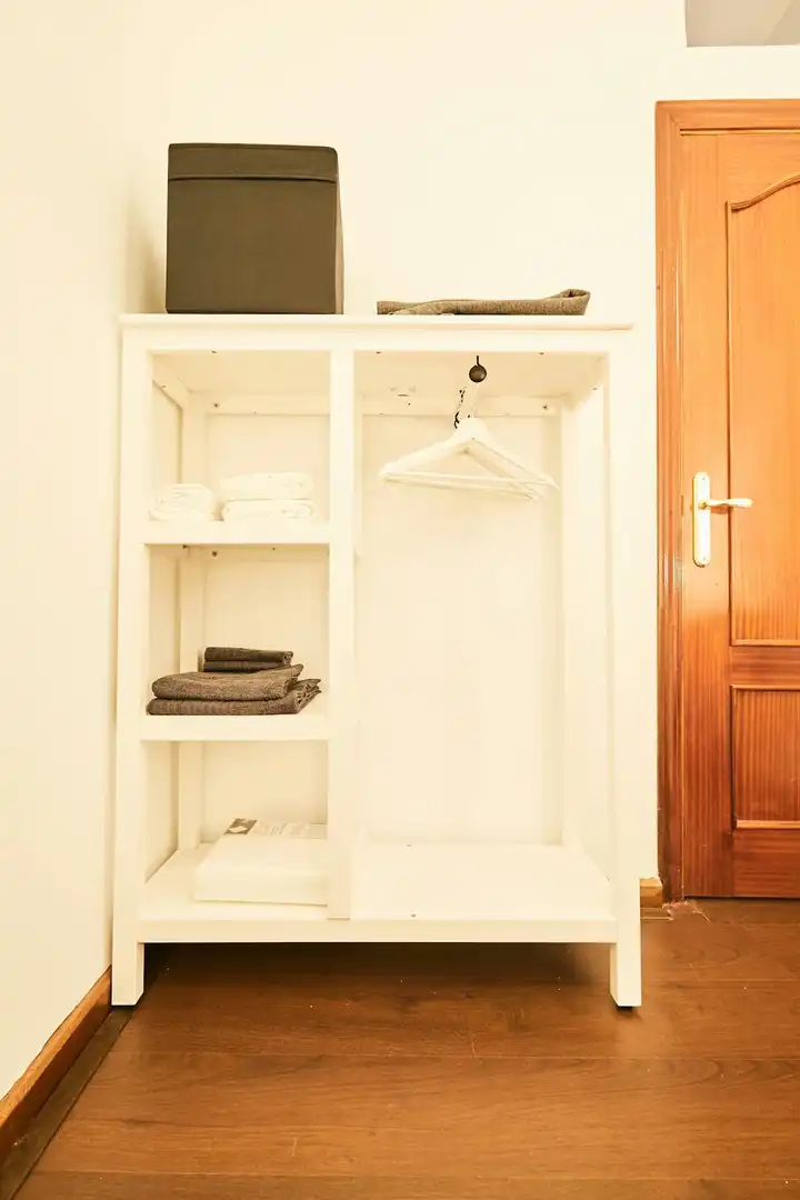 Bedroom of Flat for rent in Madrid  with Heating, Furnished and Washing machine