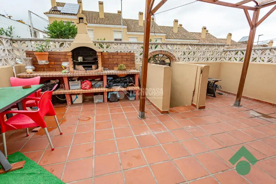 Terraza de Casa adosada en venta en Algeciras con Calefacción y Amueblado