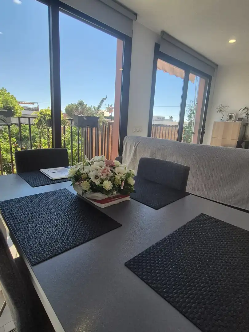Dining room of Attic for sale in Cubelles  with Air Conditioner and Terrace