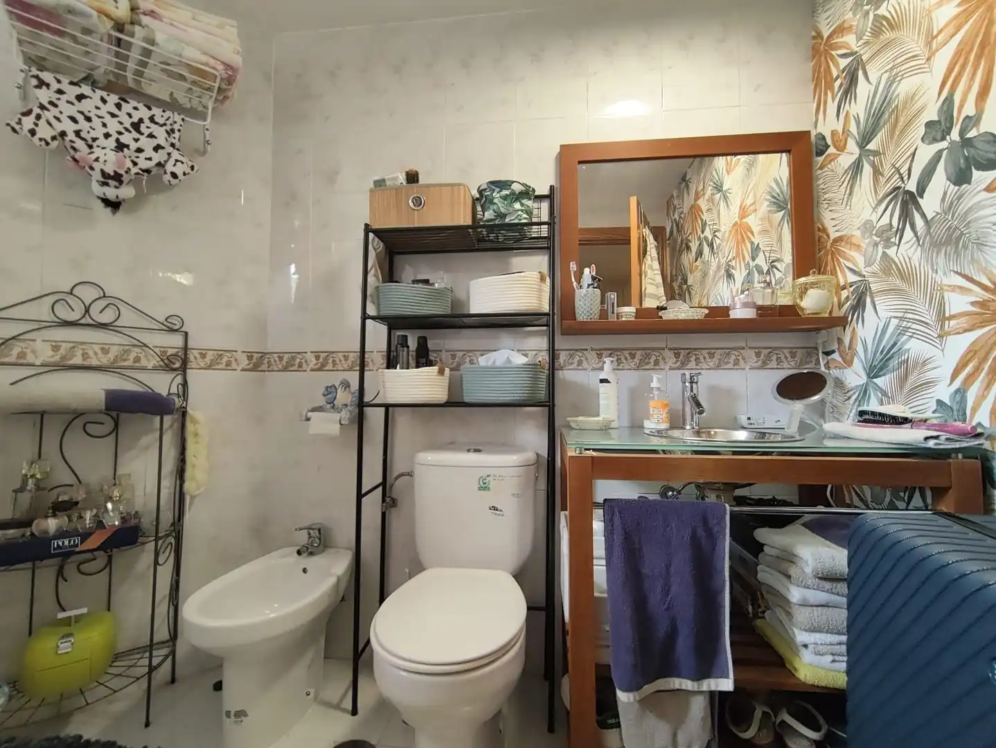Badezimmer von Wohnungen zum Verkauf in Benidorm mit Klimaanlage, Heizung und Privatgarten