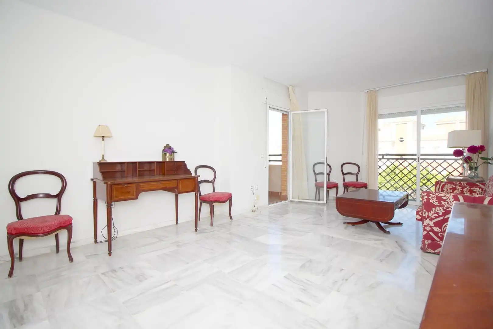 Bedroom of Flat for rent in Málaga  with Air Conditioner, Heating and Terrace