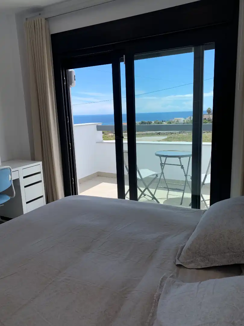 Bedroom of Houses for rent in Nerja  with Air Conditioner, Private garden and Terrace
