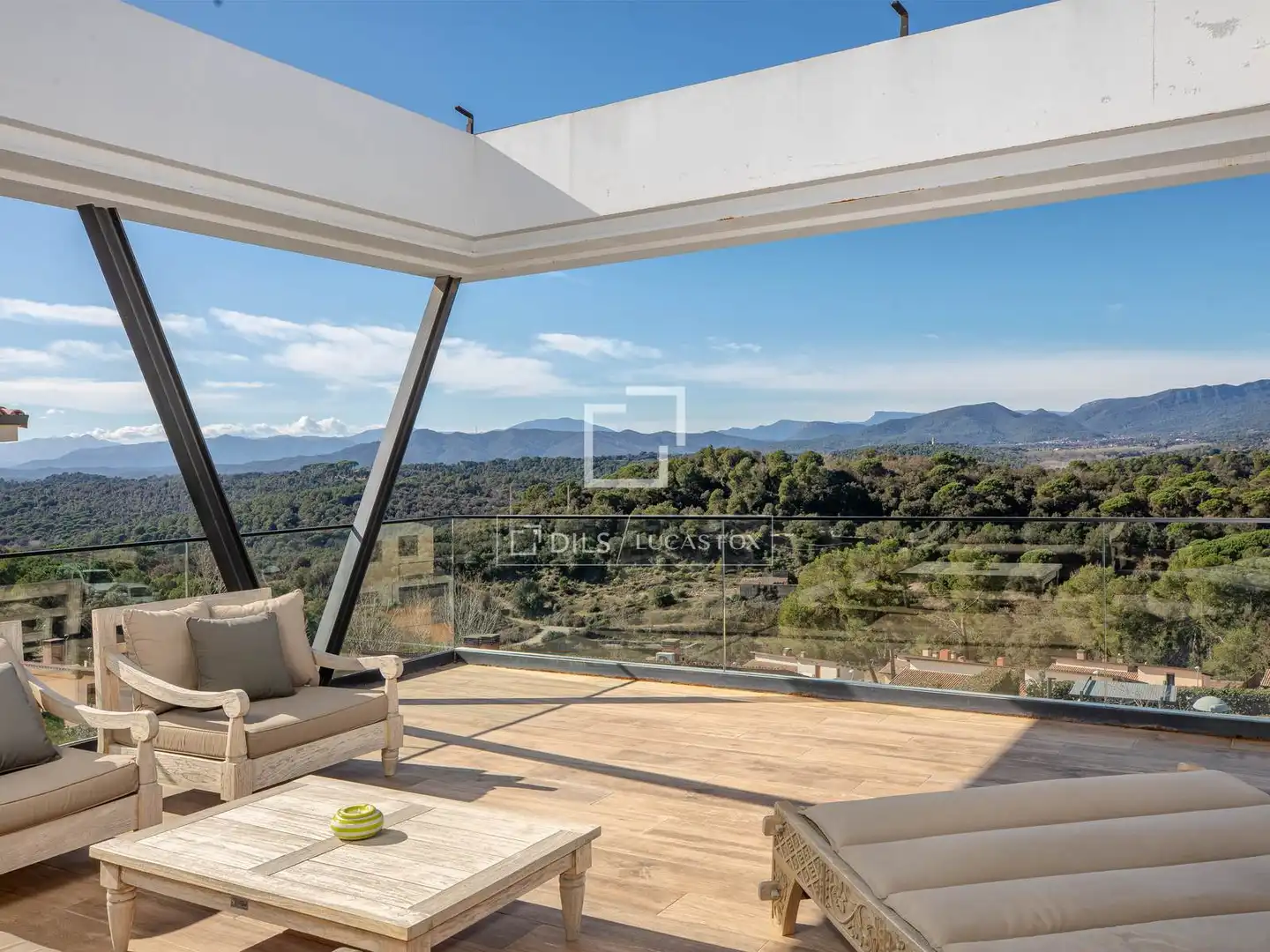 Terraza de Casa o chalet en venta en Sant Julià de Ramis con Aire acondicionado, Calefacción y Terraza
