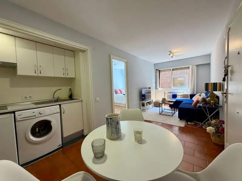 Living room of Flat for sale in Madrid  with Air Conditioner, Heating and Swimming Pool