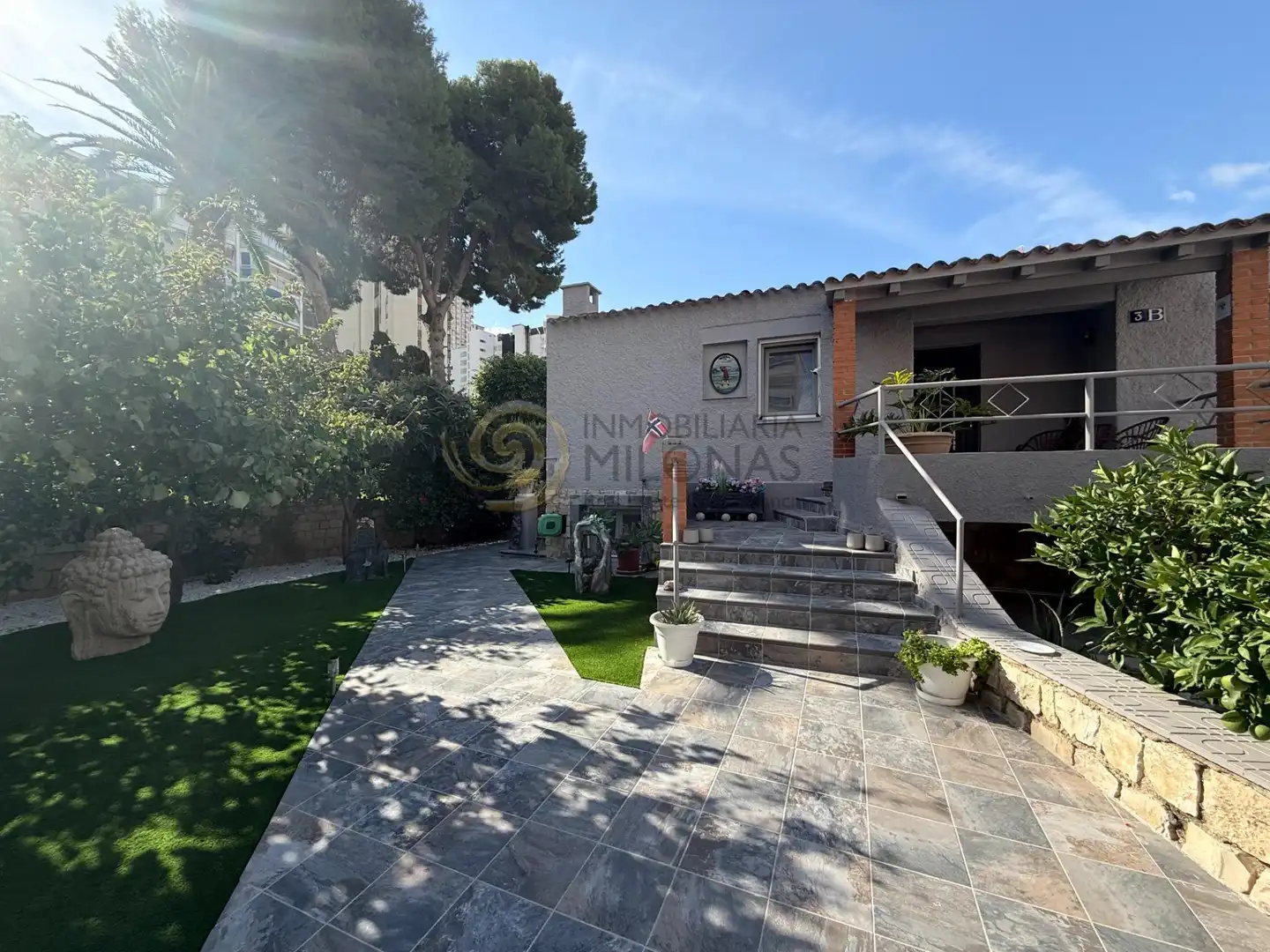 Terraza de Casa o chalet en venta en Benidorm con Aire acondicionado, Calefacción y Jardín privado