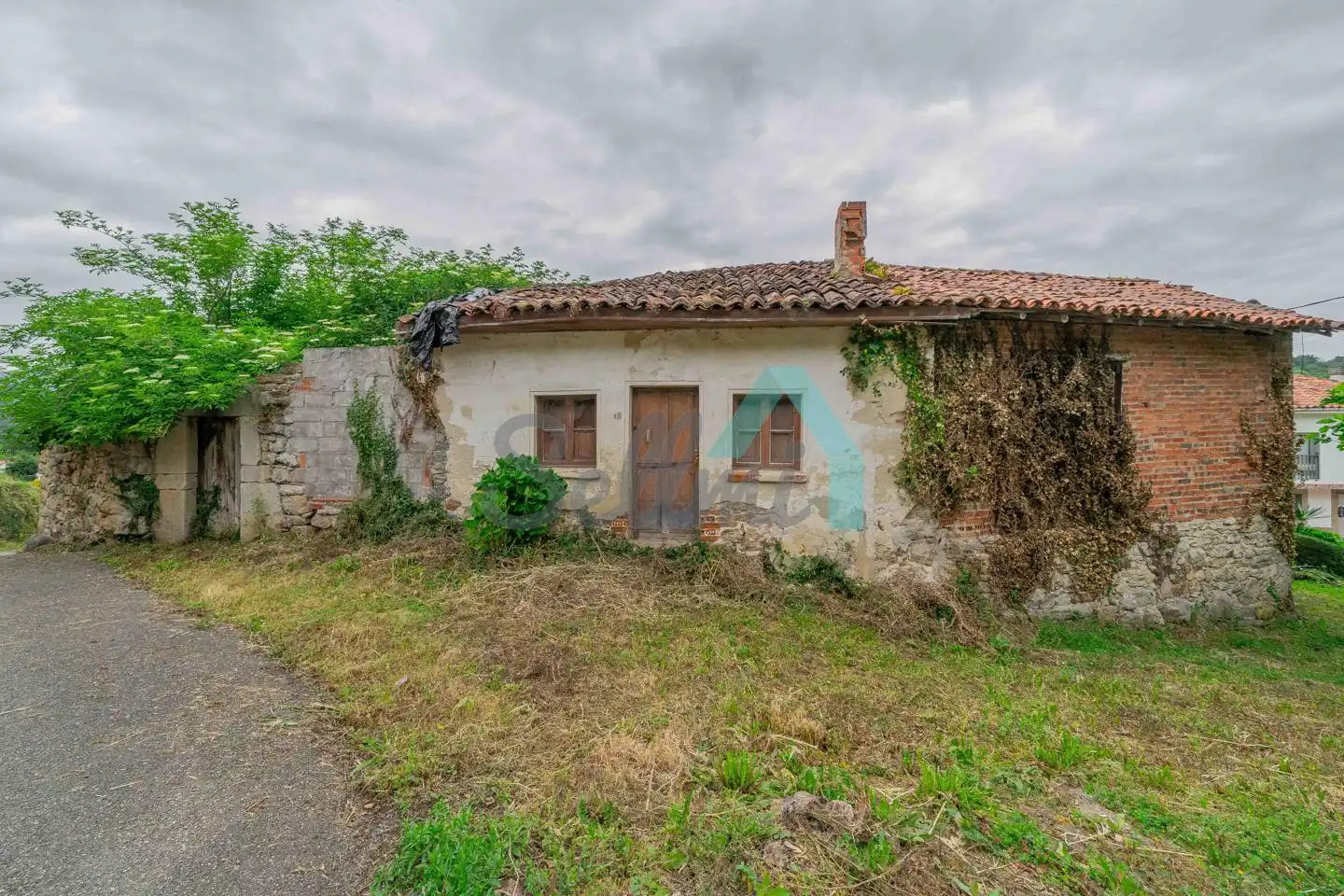 Vista exterior de Casa o chalet en venta en Grado con Jardín privado
