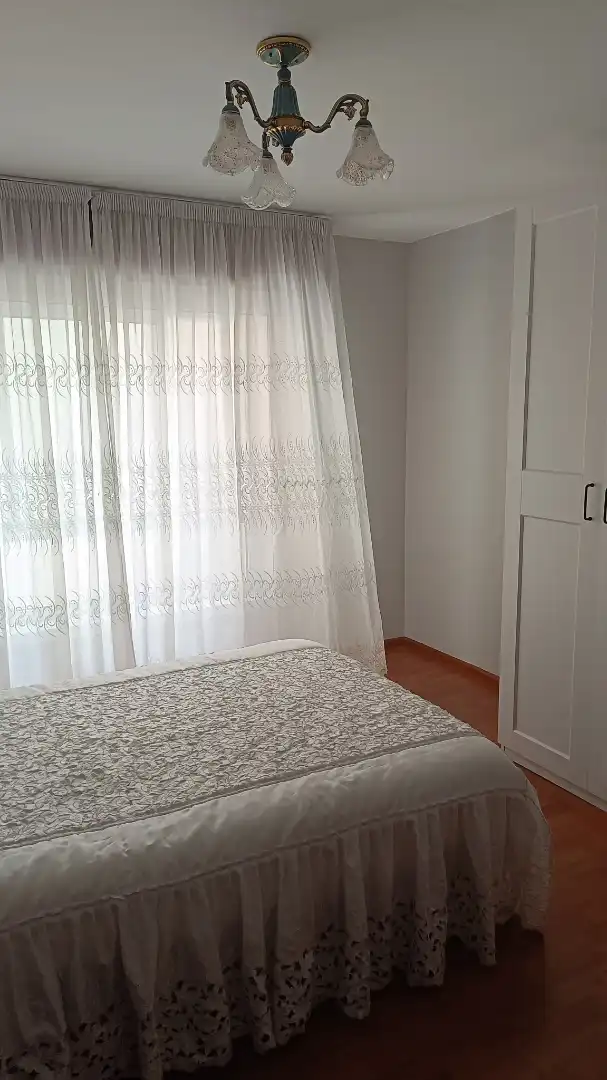Bedroom of Flat for rent in A Coruña Capital   with Parquet flooring, Furnished and Oven