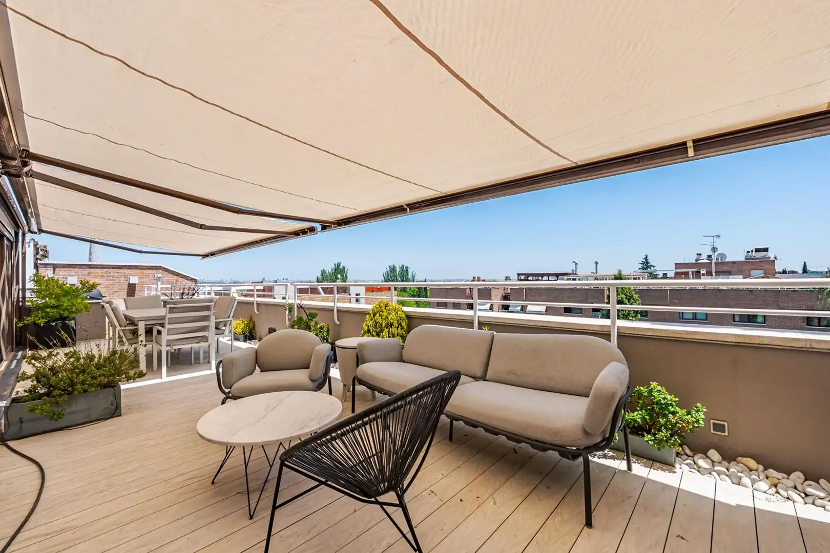Terrassa de Àtic en venda en Pozuelo de Alarcón amb Aire condicionat, Calefacció i Jardí privat