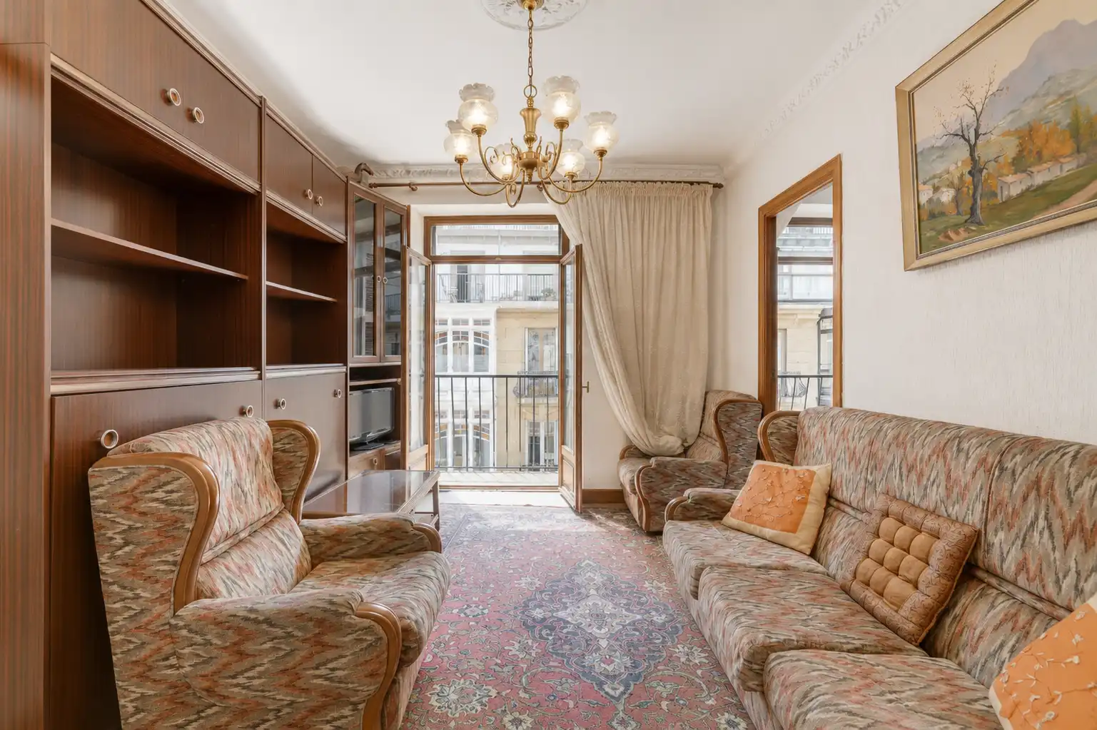 Sala de estar de Piso en venta en Donostia - San Sebastián  con Calefacción y Terraza