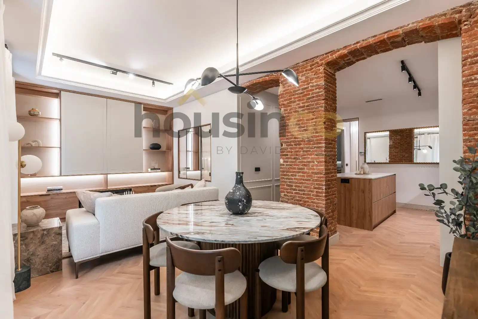 Living room of Flat for sale in Madrid  with Air Conditioner, Heating and Terrace