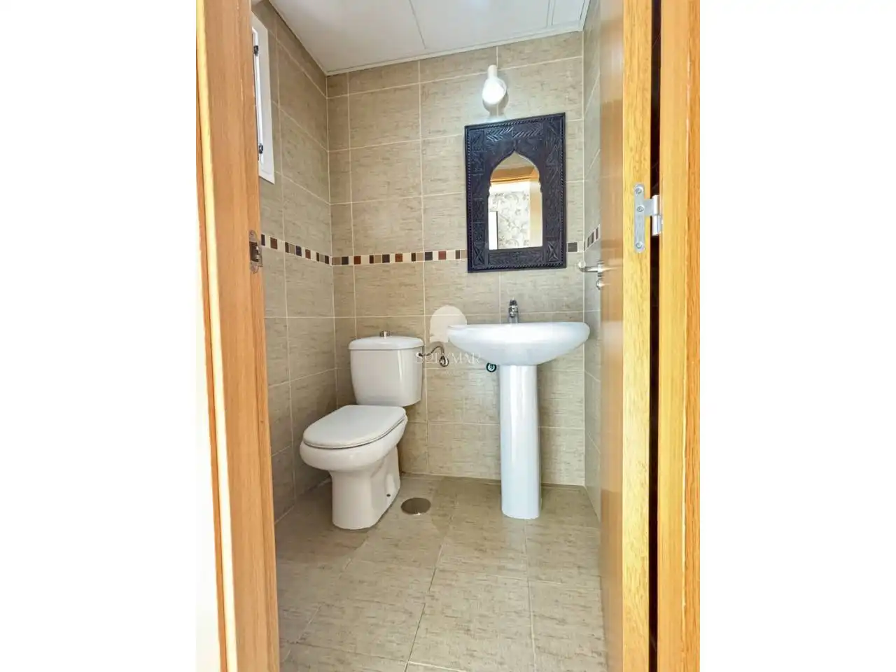 Badezimmer von Einfamilien-Reihenhaus zur Miete in Vélez-Málaga mit Klimaanlage, Terrasse und Möbliert
