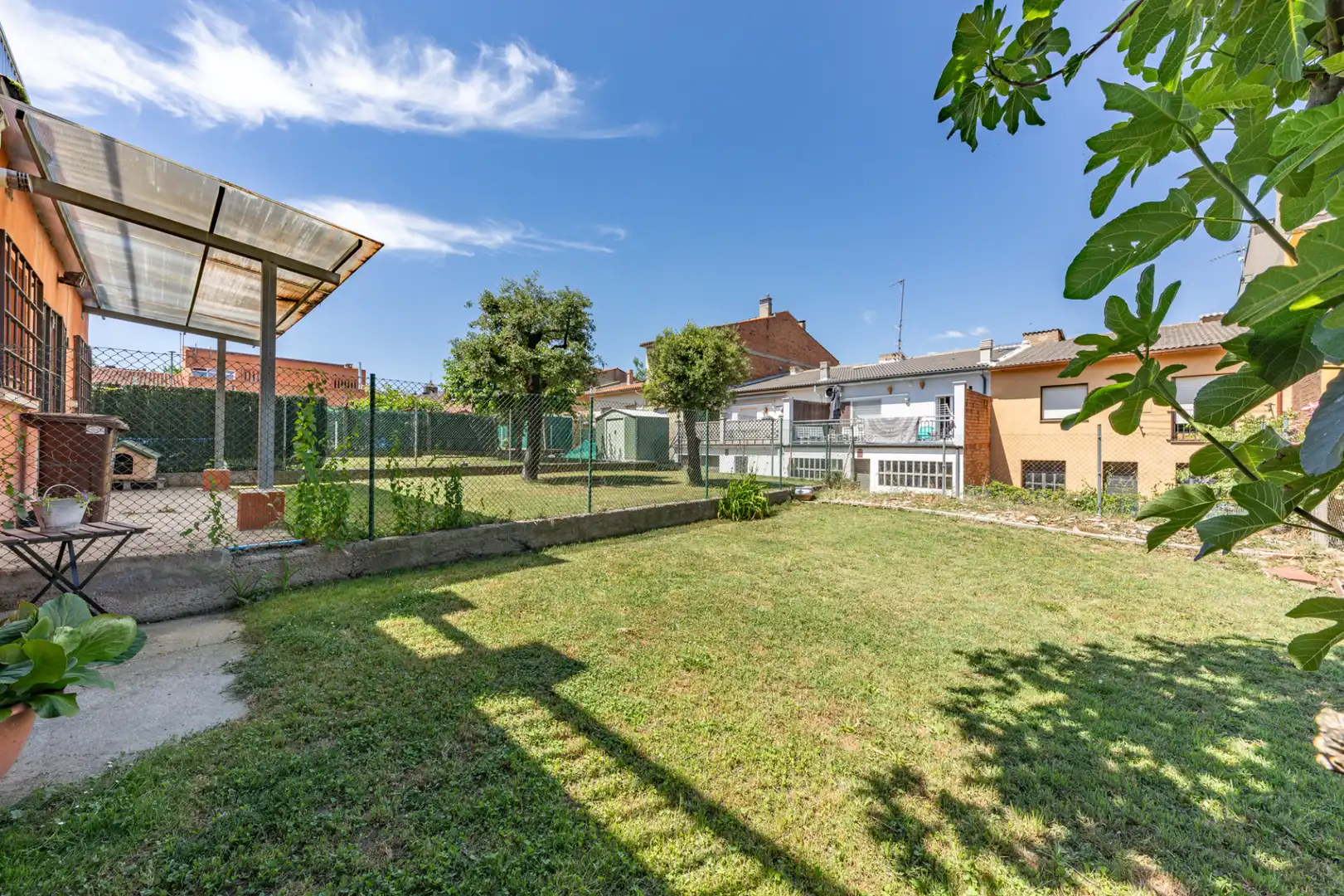 Jardí de Casa adosada en venda en Santa Eugènia de Berga amb Calefacció, Jardí privat i Terrassa