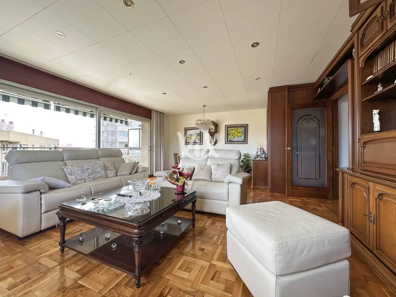 Sala de estar de Piso en venta en Mataró con Aire acondicionado, Calefacción y Terraza