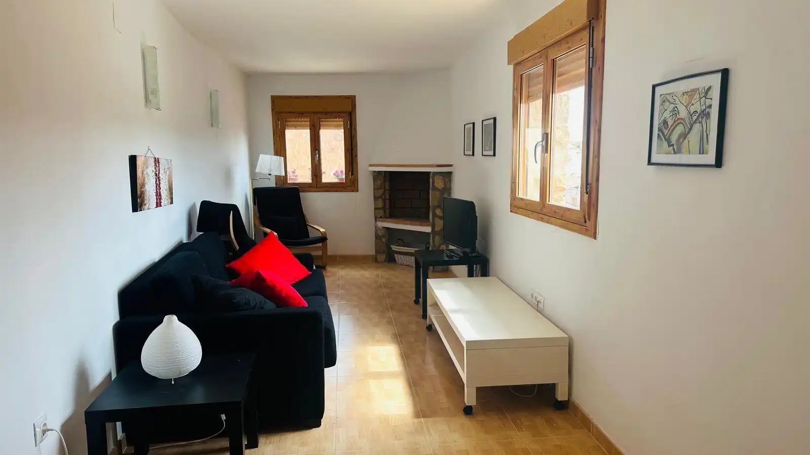Sala de estar de Finca rústica en venta en Albalate del Arzobispo con Calefacción, Terraza y Trastero