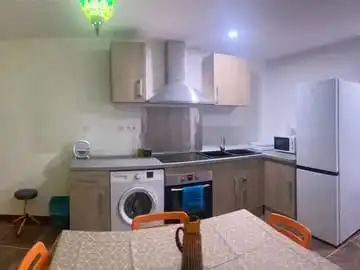 Kitchen of Flat for rent in Valencia  with Air Conditioner, Heating and Furnished