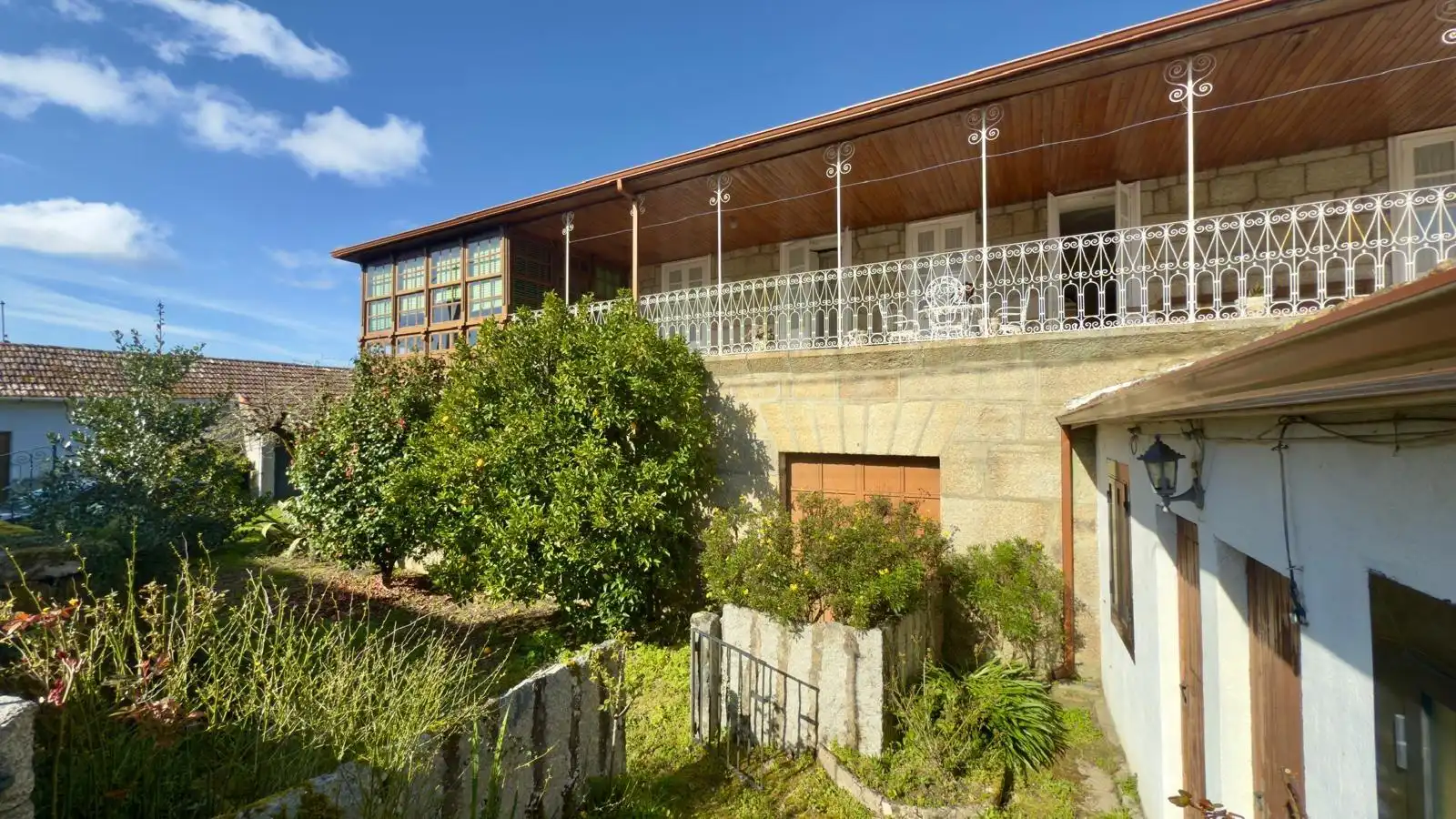 Vista exterior de Finca rústica en venta en Cenlle con Jardín privado, Terraza y Trastero