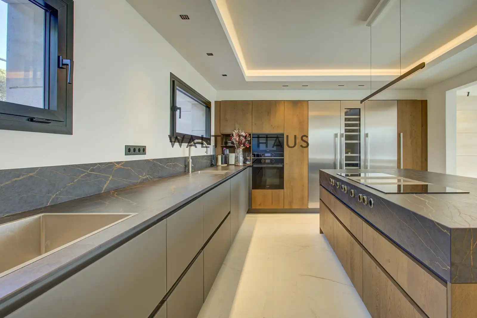 Cocina de Casa o chalet en venta en Sant Feliu de Guíxols con Aire acondicionado, Jardín privado y Terraza