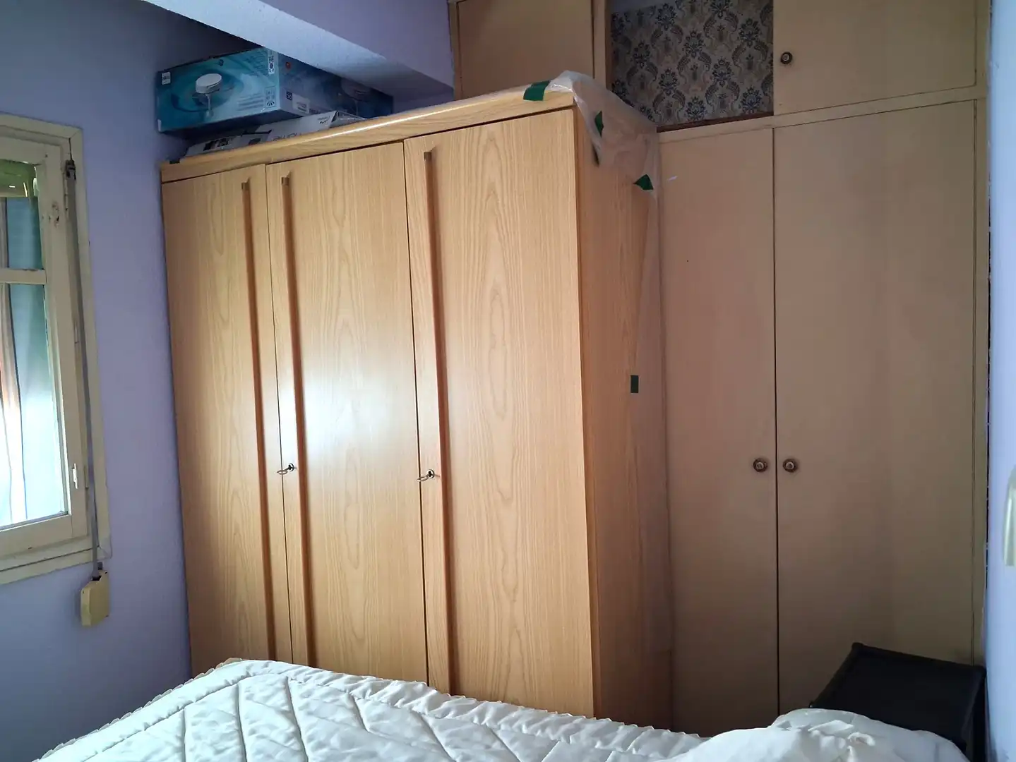 Bedroom of Flat for sale in Zaragoza  with Heating, Terrace and Furnished