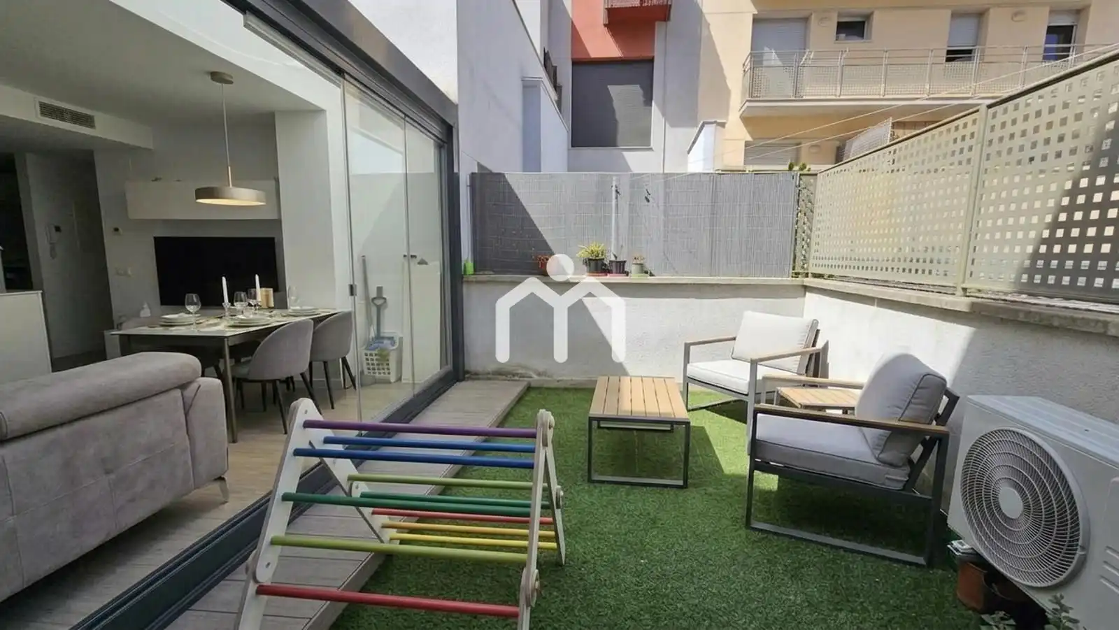 Terraza de Piso en venta en Badalona con Aire acondicionado, Calefacción y Parquet