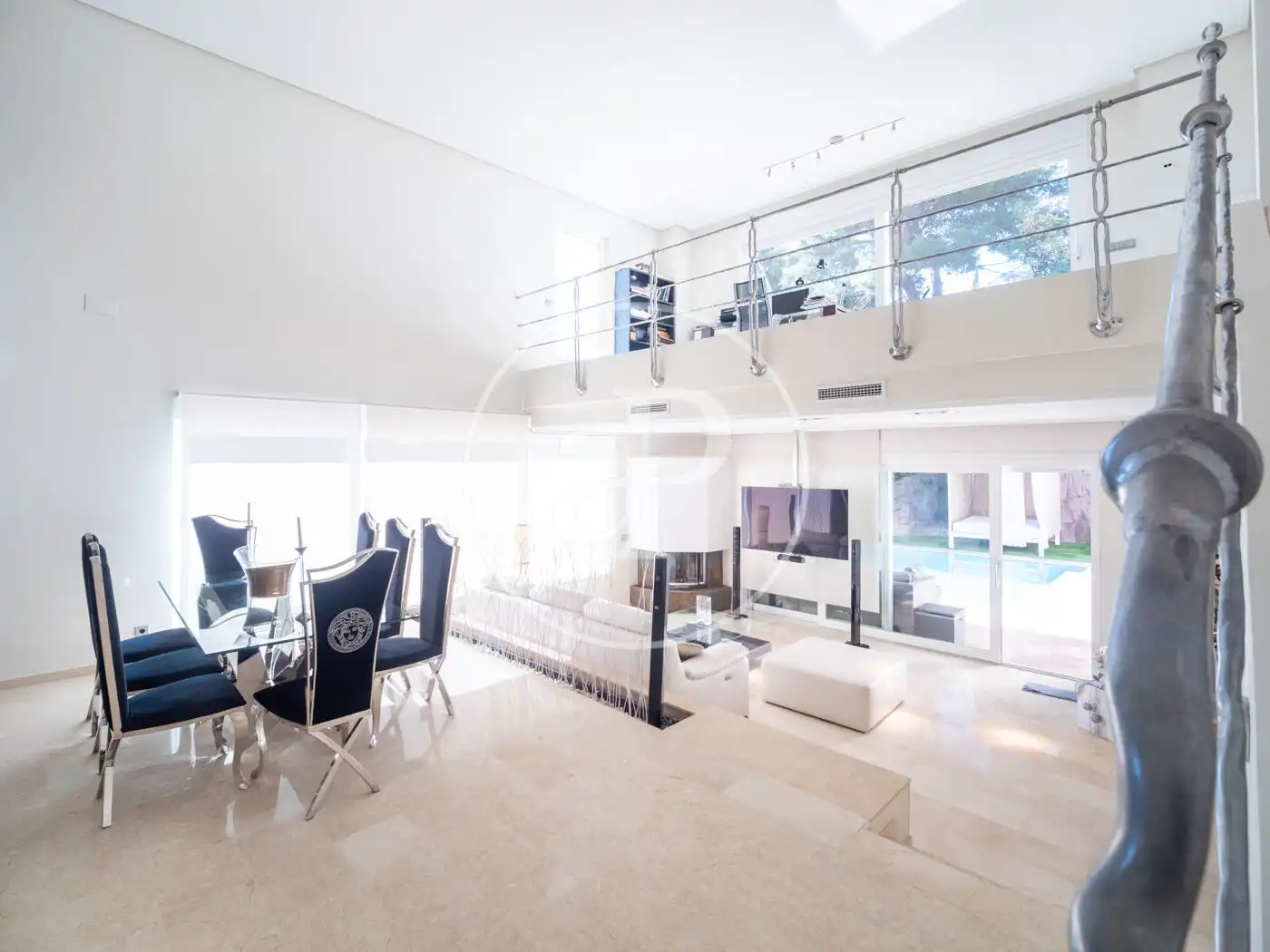 Sala de estar de Casa o chalet en venta en Gilet con Aire acondicionado, Calefacción y Jardín privado
