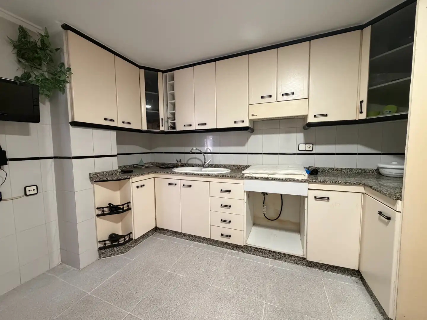 Kitchen of Flat for sale in Santa Pola  with Terrace and Furnished