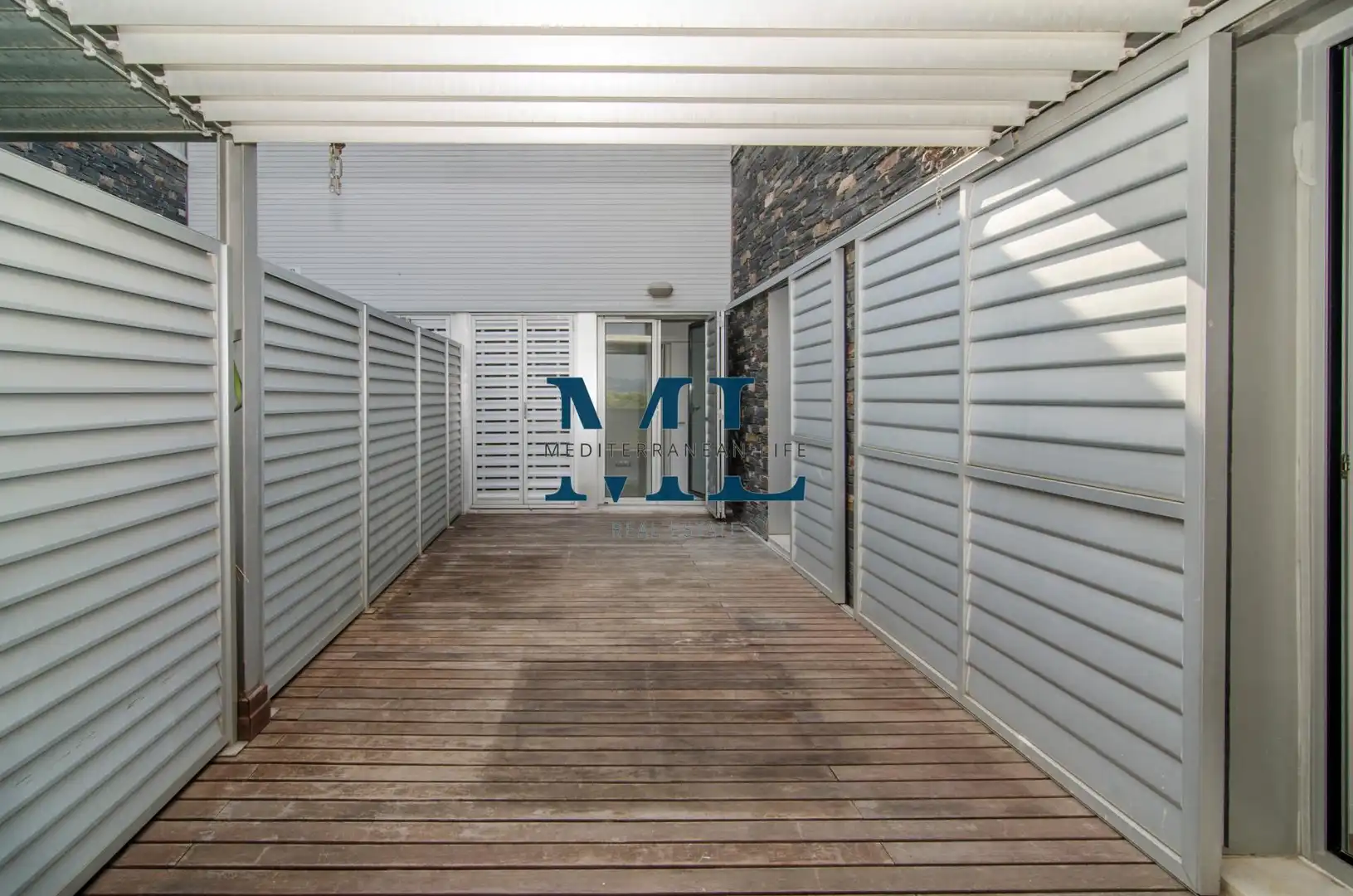 Terraza de Dúplex en venta en Sant Pere de Ribes con Calefacción, Jardín privado y Piscina