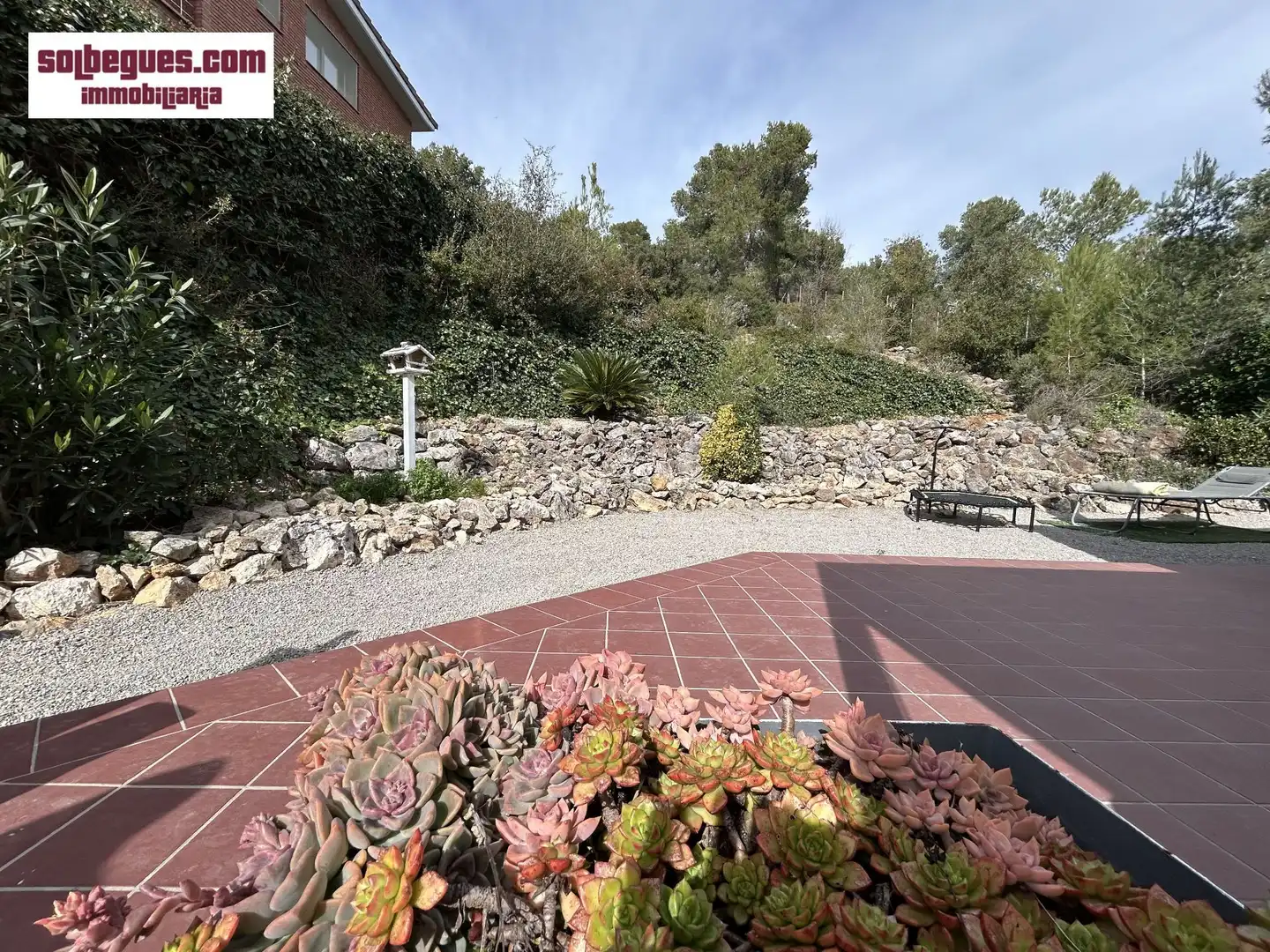 Terraza de Casa o chalet en venta en Begues con Aire acondicionado, Calefacción y Jardín privado