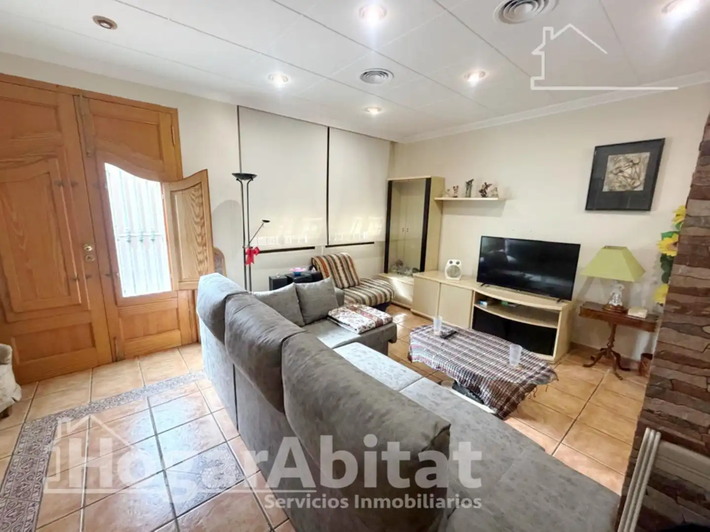 Sala de estar de Casa o chalet en venta en Albal con Aire acondicionado, Terraza y Trastero