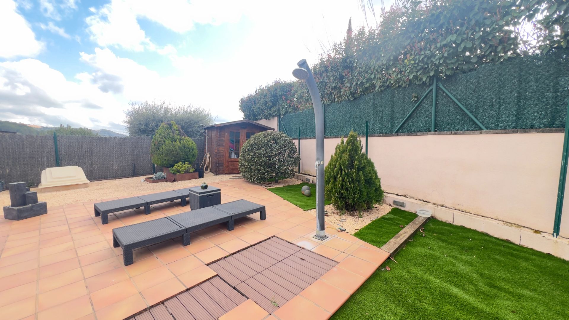 Jardí de Casa o xalet en venda en Sant Julià de Ramis amb Aire condicionat, Calefacció i Jardí privat