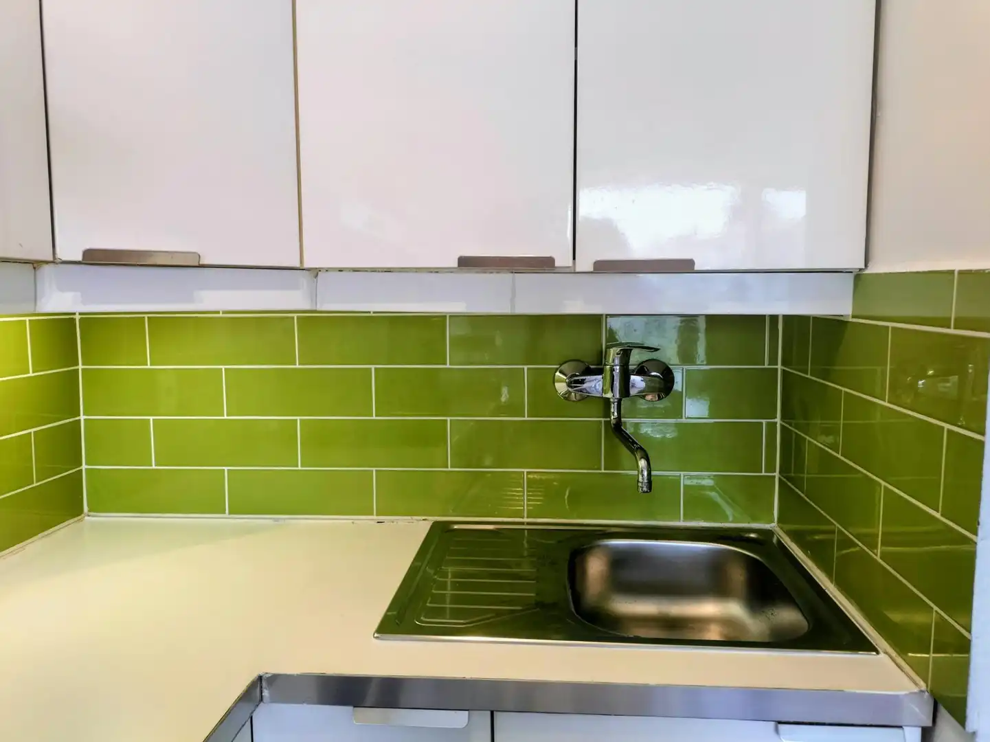 Küche von Wohnung zum Verkauf in Sitges mit Privatgarten und Gemeinschaftspool