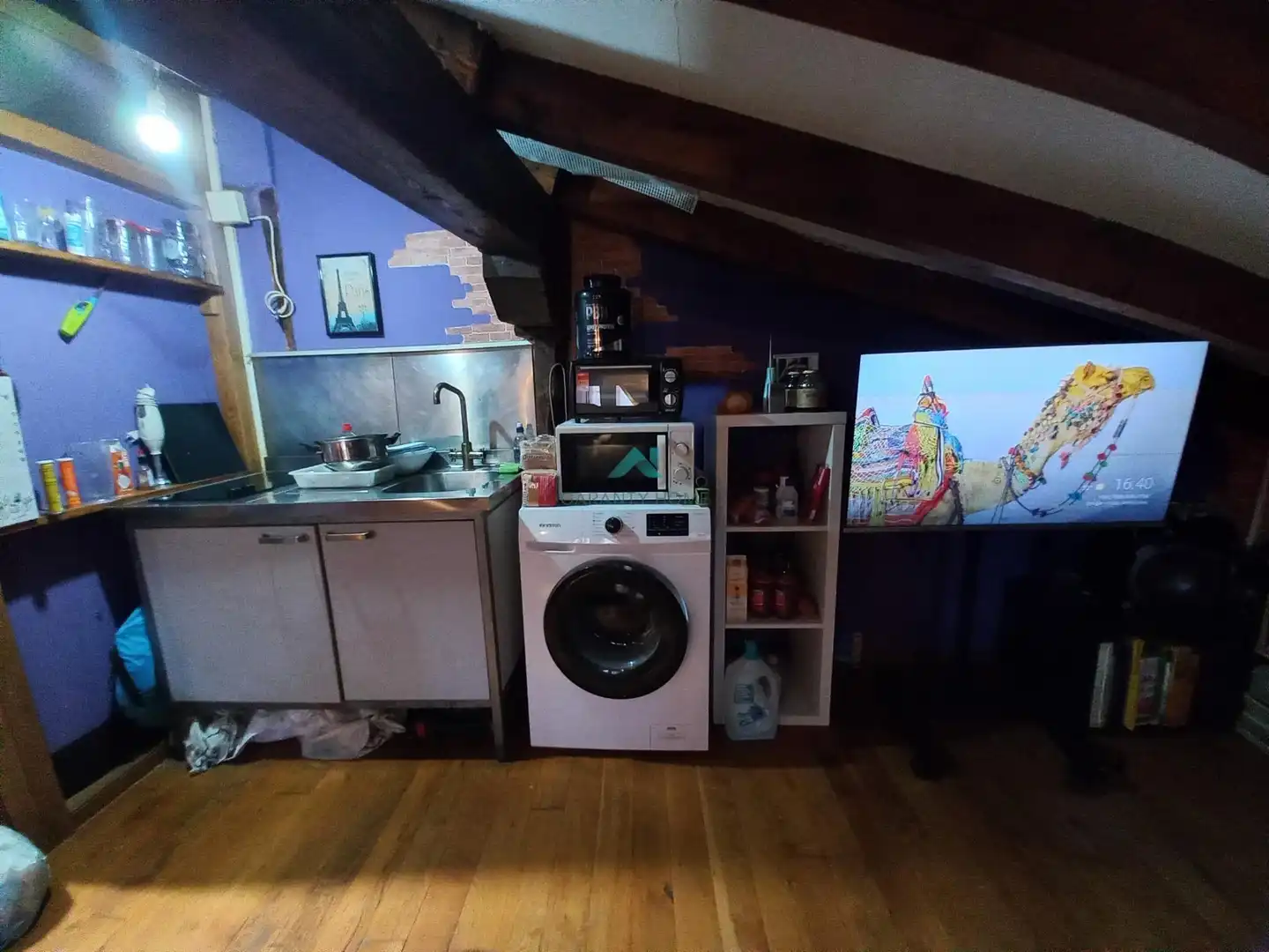 Kitchen of Attic for rent in Laredo