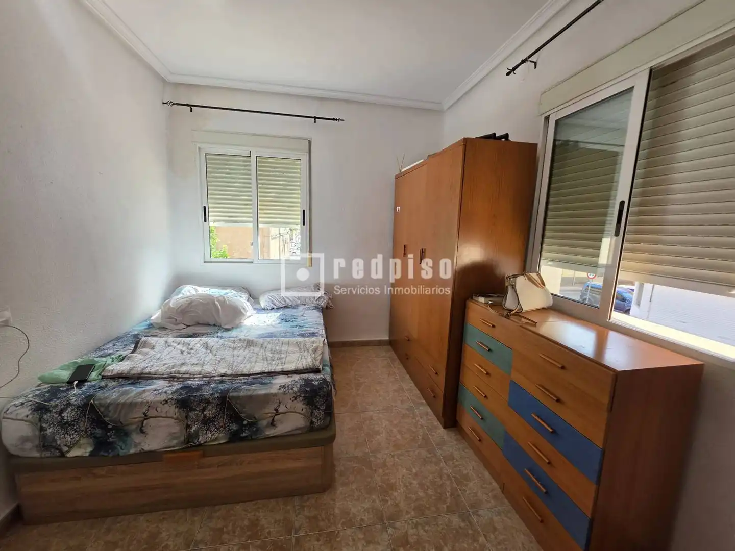 Bedroom of Flat for sale in Murcia  with Air Conditioner and Terrace
