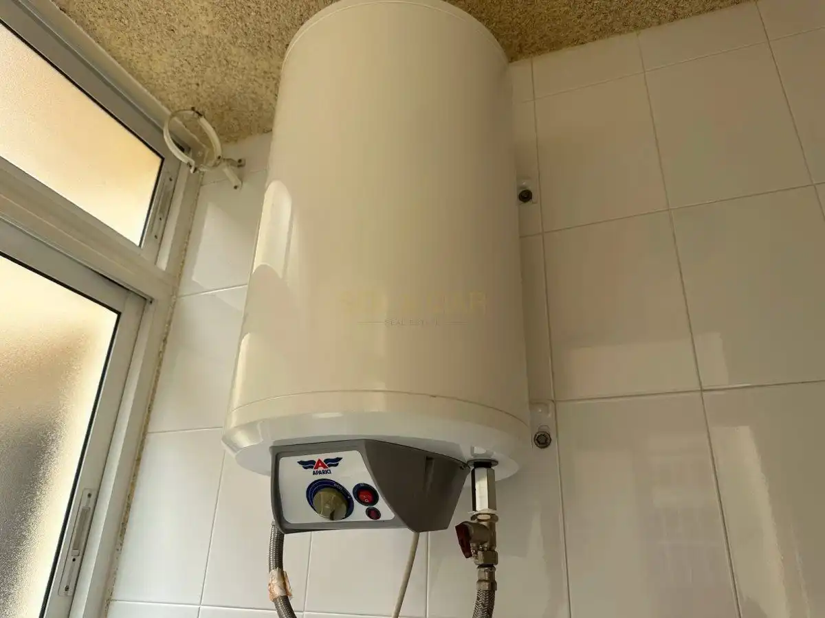 Badezimmer von Wohnungen zur Miete in Torremolinos mit Klimaanlage und Terrasse