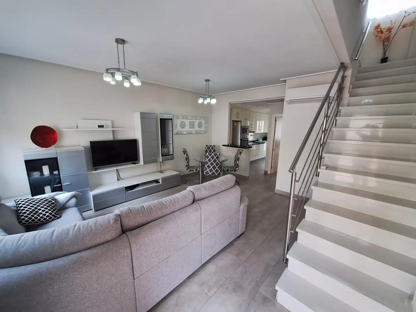 Living room of Houses for rent in Orihuela  with Private garden, Terrace and Balcony