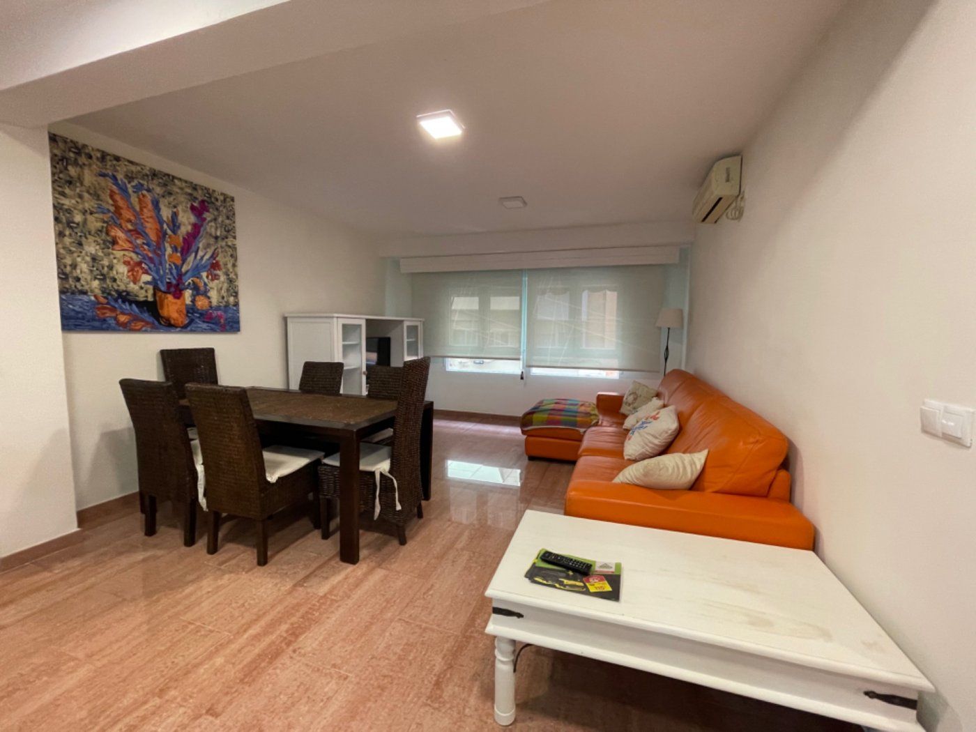 Living room of Flat to rent in Alicante / Alacant  with Parquet flooring