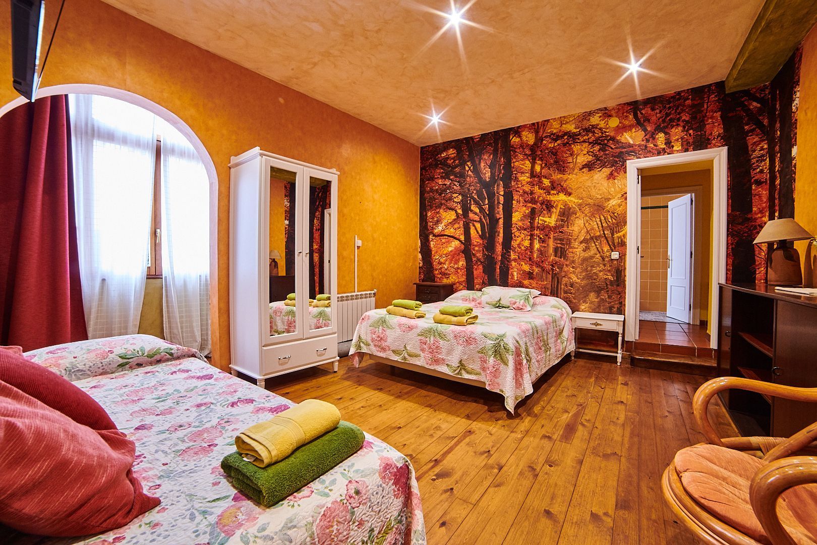 Bedroom of Flat for sale in Llanes  with Heating and Furnished