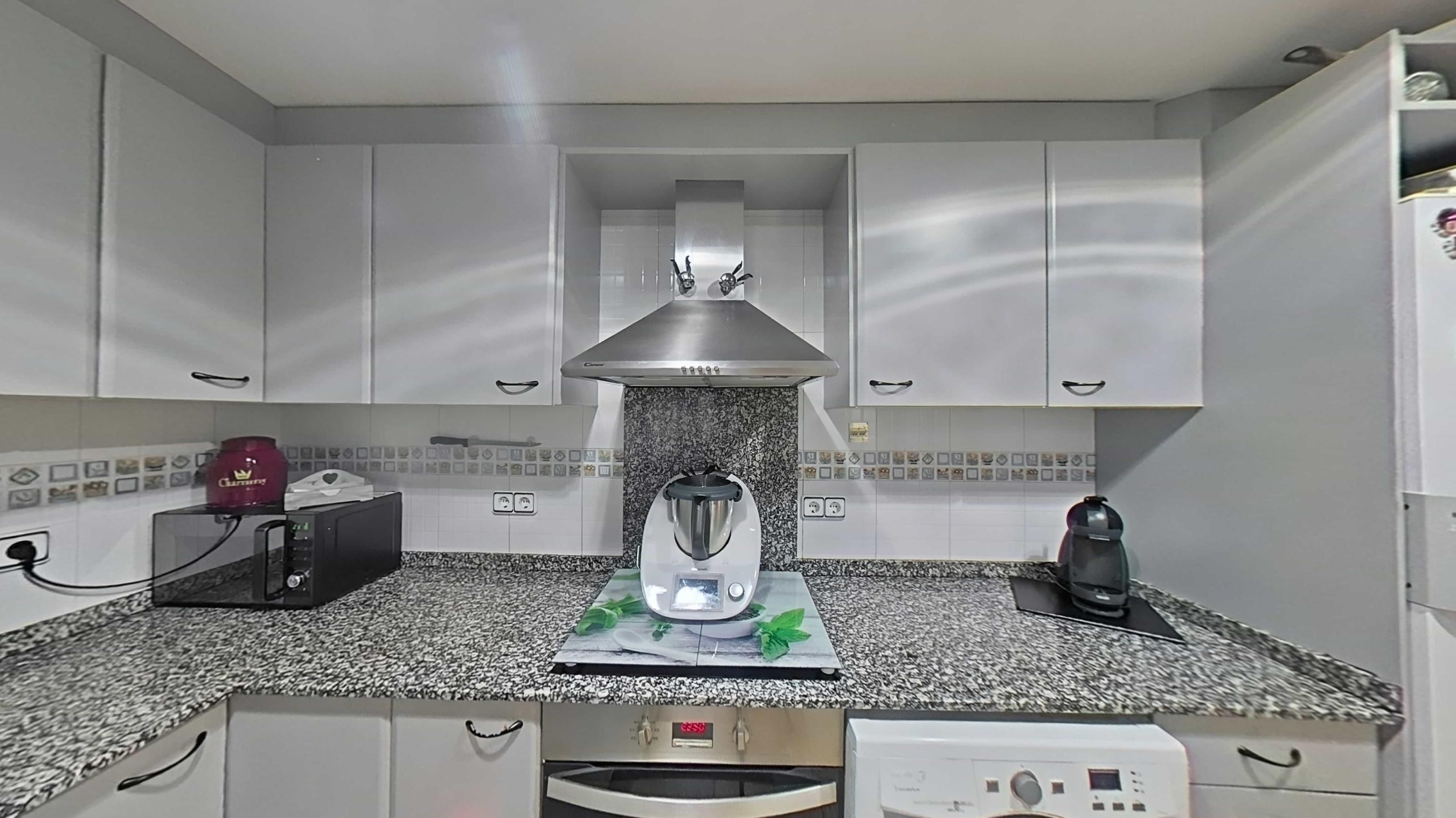 Kitchen of Flat for sale in Sabadell  with Heating, Terrace and Storage room