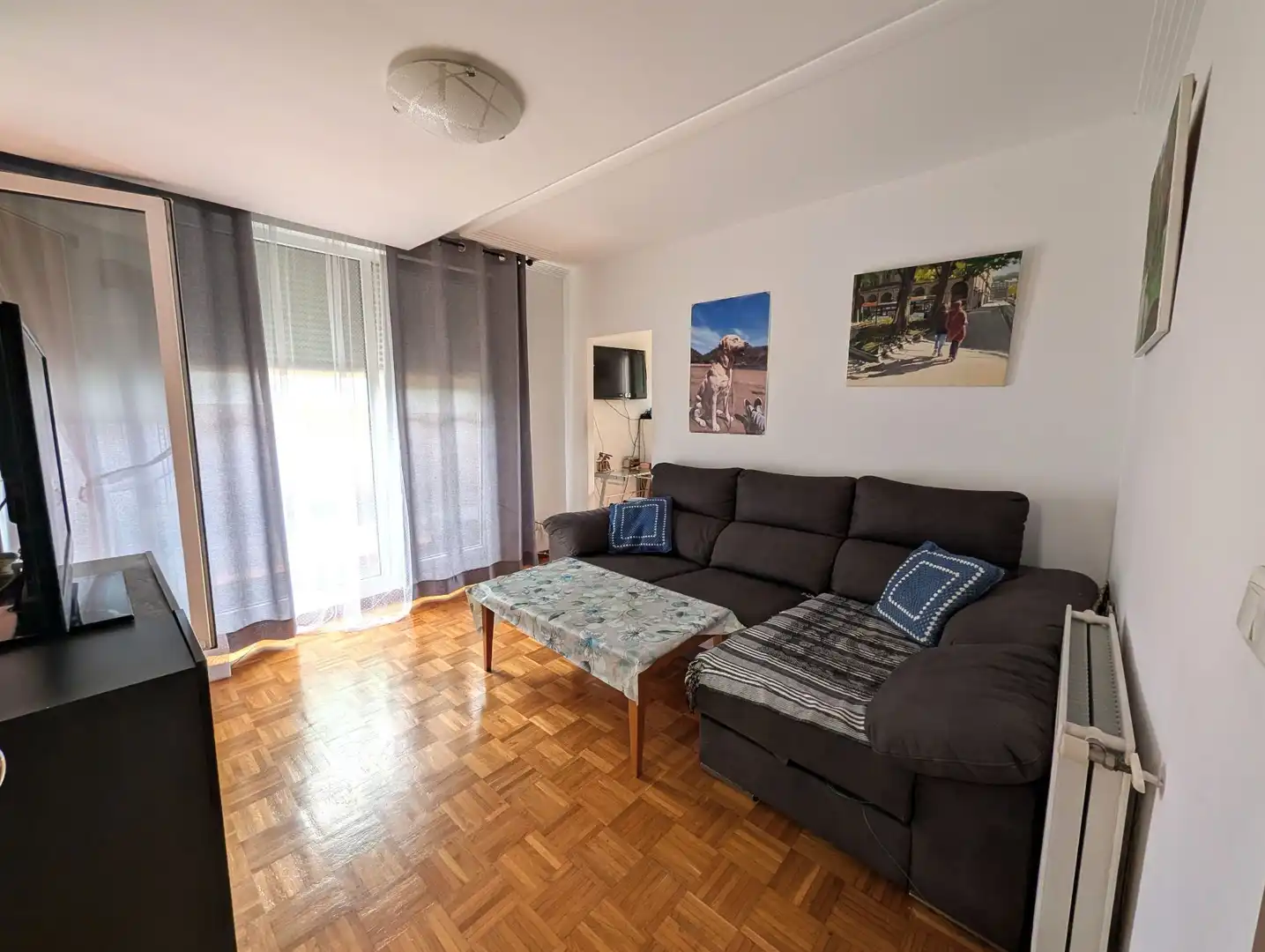 Sala d'estar de Pis en venda en Lasarte-Oria amb Calefacció, Terrassa i Traster